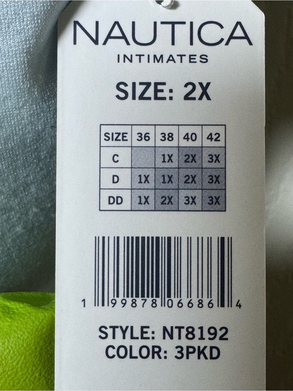 Nautica Bralette Set in Light Blue, Blush & Black - Picture 7 of 7